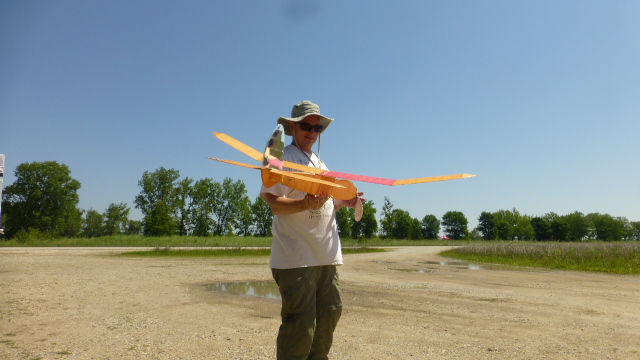 Getting ready to fly.